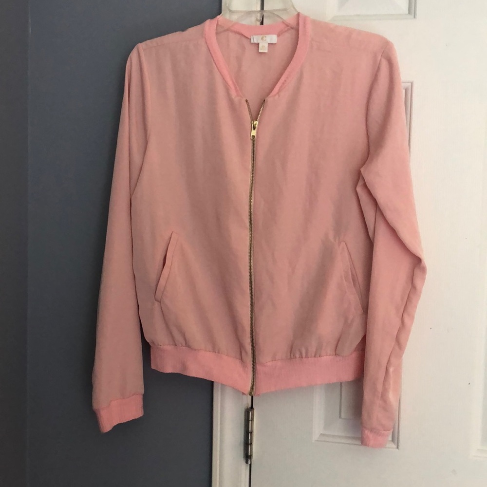 Pink Bomber Fashion Jacket